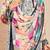 Women Floral Printed Regular Thread Work Kurta with Trousers & With Dupatta