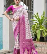 Banarasi Silk Patola Saree with Blouse