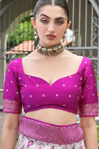 Banarasi Silk Patola Saree with Blouse