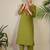 Women Ethnic Motifs Embroidered Regular Thread Work Pure Cotton Kurta with Trousers