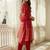 Women Ethnic Motifs Embroidered Regular Kurta with Trousers & With Dupatta