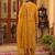 Women Ethnic Motifs Embroidered Regular Kurta with Trousers & With Dupatta