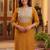Women Ethnic Motifs Embroidered Regular Kurta with Trousers & With Dupatta