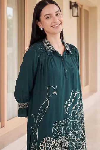 Women Ethnic Motifs Printed Regular Kurta with Palazzos