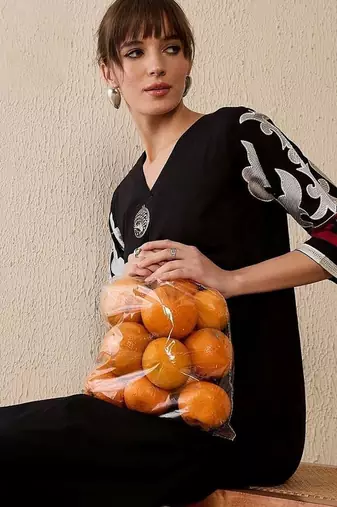 Women Floral Regular Pure Cotton Kurta with Trousers