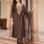 Women Ethnic Motifs Embroidered Regular Thread Work Liva Kurta with Trousers & With Dupatta