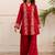 Women Ethnic Motifs Embroidered Regular Thread Work Kurta with Palazzos
