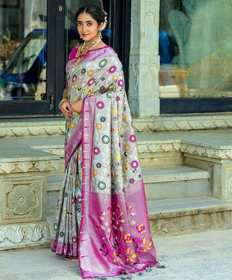 Woven Design Zari Paithani Saree 2