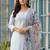 Women Floral Regular Thread Work Kurta with Trousers & With Dupatta