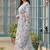 Women Floral Regular Thread Work Kurta with Trousers & With Dupatta