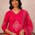 Women Ethnic Motifs Embroidered Regular Thread Work Pure Cotton Kurta with Trousers & With Dupatta