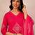 Women Ethnic Motifs Embroidered Regular Thread Work Pure Cotton Kurta with Trousers & With Dupatta