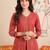 Women Ethnic Motifs Embroidered Regular Thread Work Kurta with Palazzos