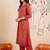 Women Ethnic Motifs Embroidered Regular Thread Work Kurta with Palazzos
