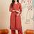 Women Ethnic Motifs Embroidered Regular Thread Work Kurta with Palazzos
