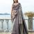Ethnic Motifs Printed Zari Silk Cotton Saree