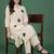 Women Embroidered Regular Pure Cotton Kurta with Palazzos