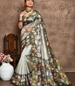 Floral Printed Saree