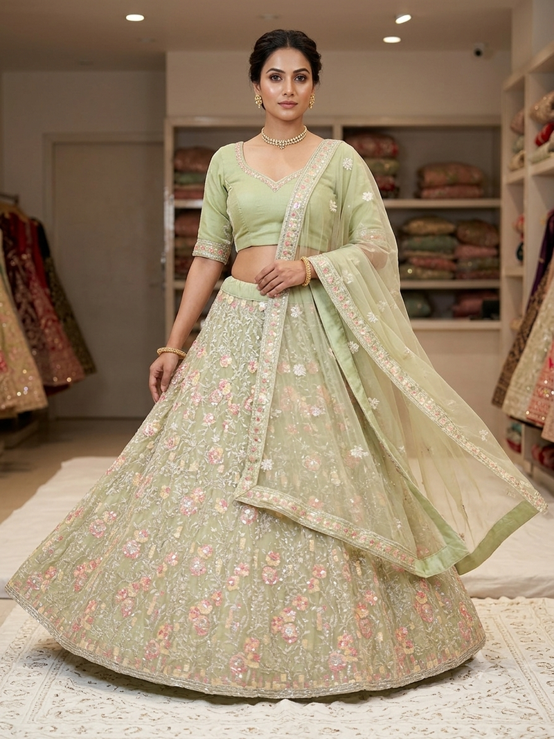 new designer party wear indian and pakistai lehanga 