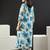 Women Floral Printed Pleated Pure Cotton Kurta with Trousers