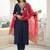 Women Ethnic Motifs Embroidered Regular Kurta with Trousers & With Dupatta