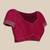 Fuchsia & Gold-Toned Woven Design Jute Silk Banarasi Saree
