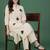 Women Ethnic Motifs Embroidered Regular Thread Work Pure Cotton Kurta with Trousers