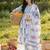 Women Floral Printed Empire Pure Cotton Kurta with Trousers & With Dupatta