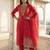 Women Ethnic Motifs Embroidered Regular Kurta with Trousers & With Dupatta