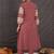 Women Printed Regular Sequinned Kurta with Trousers