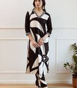 Women Printed Regular Sequinned Kurta with Trousers