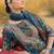 Women Ethnic Motifs Printed Regular Mirror Work Pure Cotton Kurta with Trousers & With Dupatta