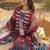 Women Ethnic Motifs Printed Regular Mirror Work Pure Cotton Kurta with Trousers & With Dupatta