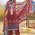 Women Ethnic Motifs Printed Regular Mirror Work Pure Cotton Kurta with Trousers & With Dupatta