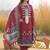 Women Ethnic Motifs Printed Regular Mirror Work Pure Cotton Kurta with Trousers & With Dupatta