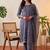 Women Floral Embroidered Regular Thread Work Kurta with Trousers & With Dupatta