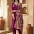 Women Ethnic Motifs Regular Kurta with Trousers & With Dupatta