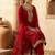 Women Ethnic Motifs Embroidered Regular Kurta with Trousers & With Dupatta