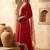Women Ethnic Motifs Embroidered Regular Kurta with Trousers & With Dupatta