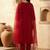 Women Ethnic Motifs Embroidered Regular Kurta with Trousers & With Dupatta