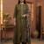 Women Ethnic Motifs Regular Thread Work Kurta with Trousers & With Dupatta
