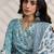 Women Ethnic Motifs Printed Regular Thread Work Pure Cotton Kurta with Trousers & With Dupatta