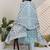Women Ethnic Motifs Printed Regular Thread Work Pure Cotton Kurta with Trousers & With Dupatta