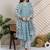 Women Ethnic Motifs Printed Regular Thread Work Pure Cotton Kurta with Trousers & With Dupatta
