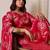 Women Floral Printed Regular Chanderi Silk Kurta with Trousers & With Dupatta
