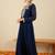 Women Ethnic Motifs Embroidered Panelled Thread Work Kurta with Trousers