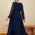 Women Ethnic Motifs Embroidered Panelled Thread Work Kurta with Trousers