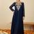 Women Ethnic Motifs Embroidered Panelled Thread Work Kurta with Trousers