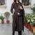 Women Ethnic Motifs Printed Regular Thread Work Pure Cotton Kurta with Trousers & With Dupatta