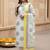 Ethnic Motifs Printed Regular Pure Cotton Straight Kurta With Trousers & Dupatta